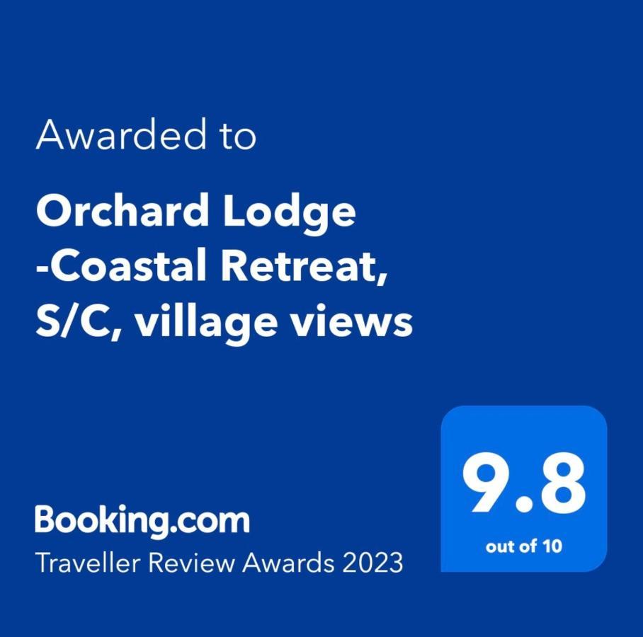 Orchard Lodge -Coastal Retreat, New Build, Village Views, Private Garden And Terrace Saint Brides Major المظهر الخارجي الصورة