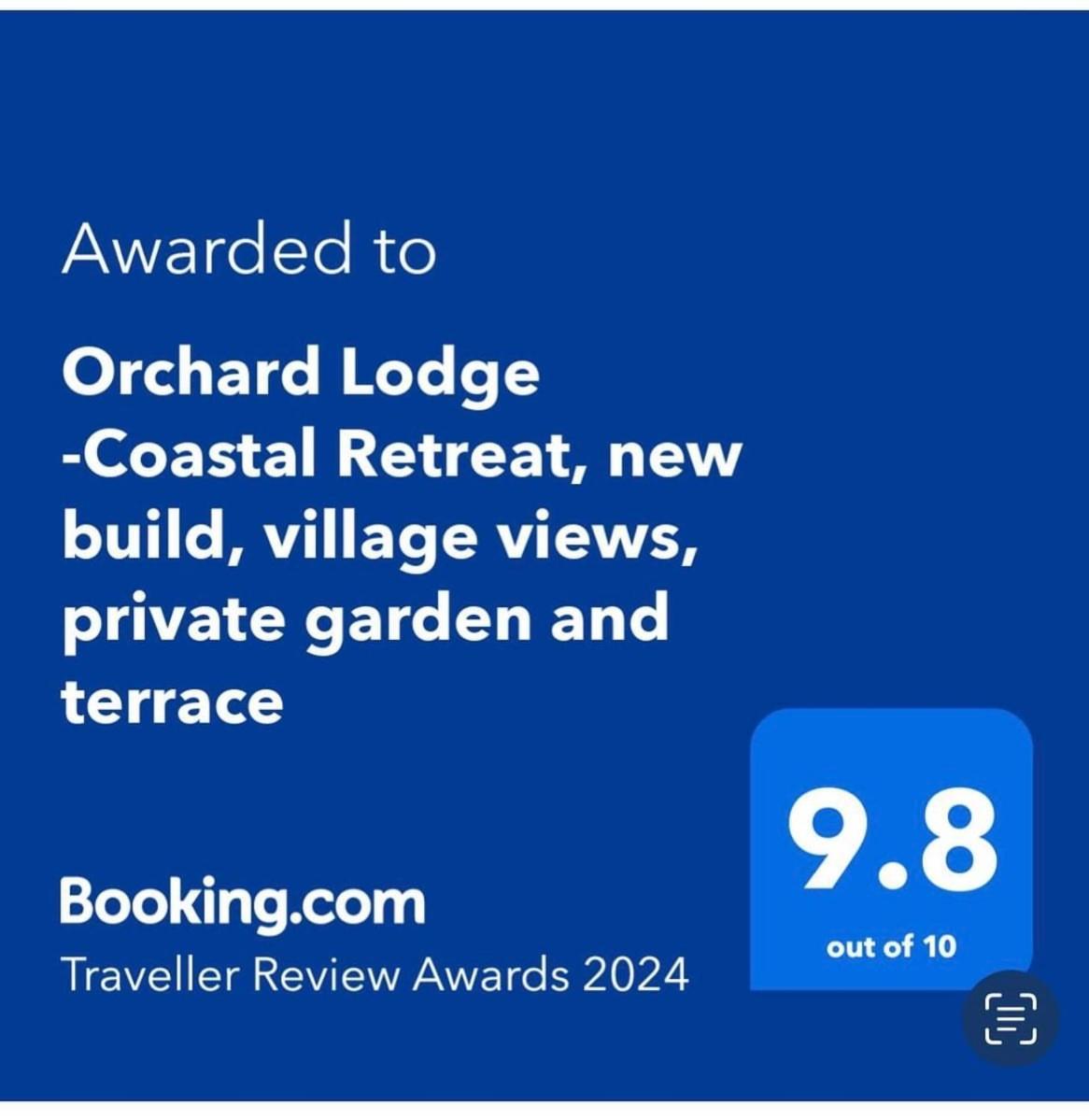 Orchard Lodge -Coastal Retreat, New Build, Village Views, Private Garden And Terrace Saint Brides Major المظهر الخارجي الصورة